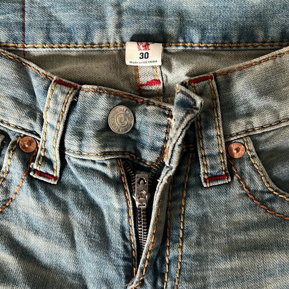 TRUE RELIGION SLIM JEANS...SIZE 30 (MENS) - Picture 5 of 10